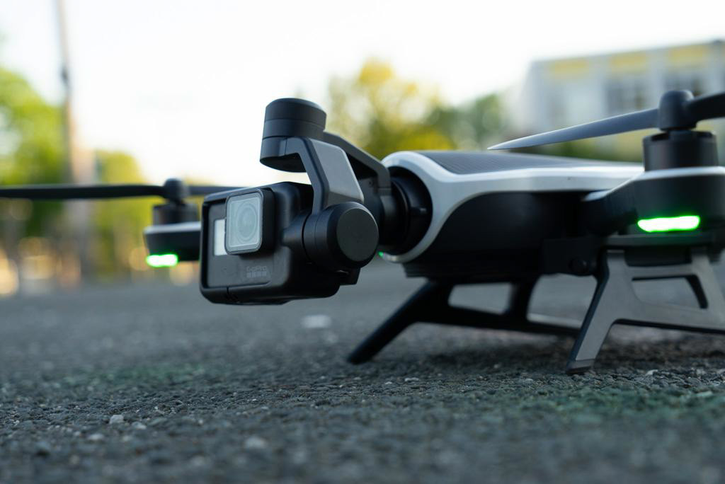 Die Drohne vor dem Start (Photo / Copyright: Wolfgang Menapace) 